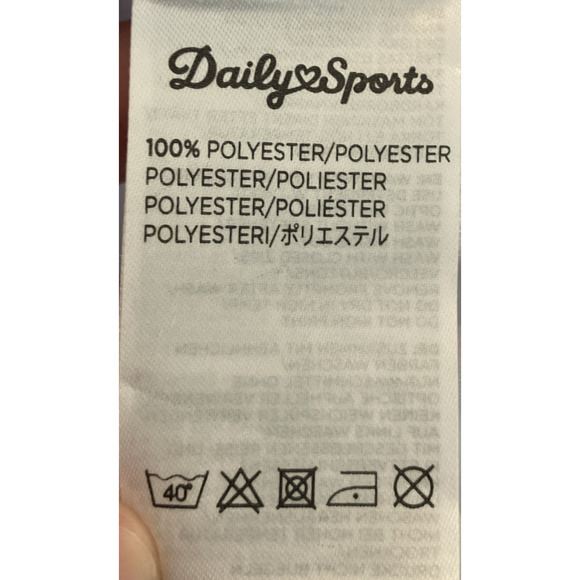 Daily Sports Womens Golf Shirt Long Sleeve Snaps Floral Trim Activewear SZ XL - Picture 7 of 11